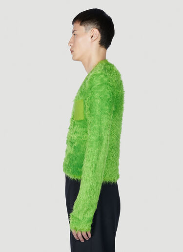 Acne Studios Fluffy Sweater Green acn0152007