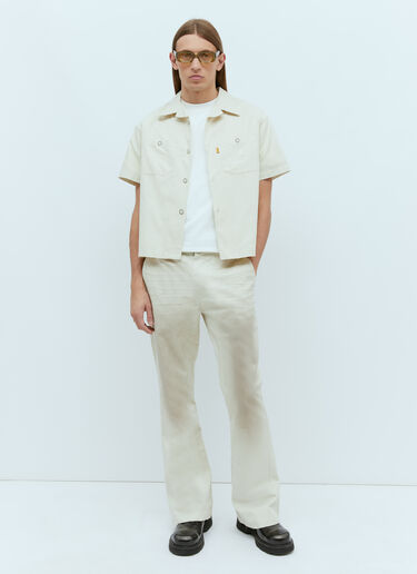 La Chino Flare Pants Gallery Dept. La Chino Flare Pants White gdp0153043