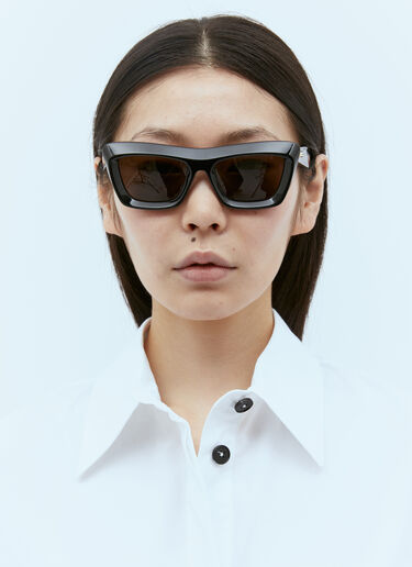Bottega Veneta Classic Cat Eye Sunglasses Black bos0255001