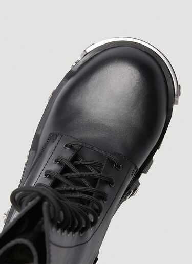 Bulldozer Lace-Up Boots Balenciaga Bulldozer Lace-Up Boots Black bal0254030