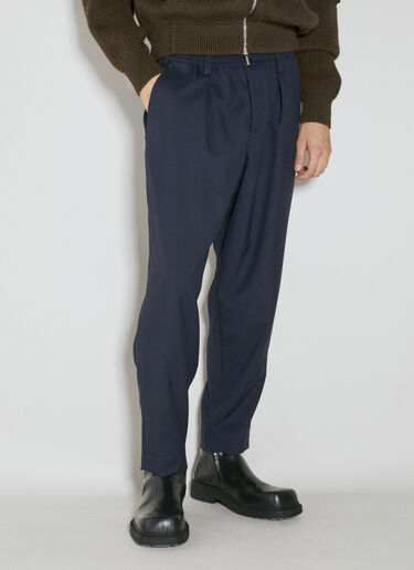 Marni Elasticated Waistband Wool Pants Black mni0153010