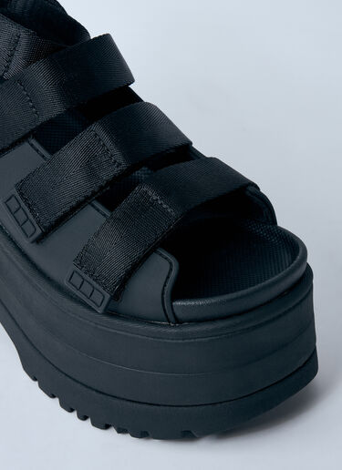 UGG Goldenrise 厚底凉鞋  黑色 ugg0260004