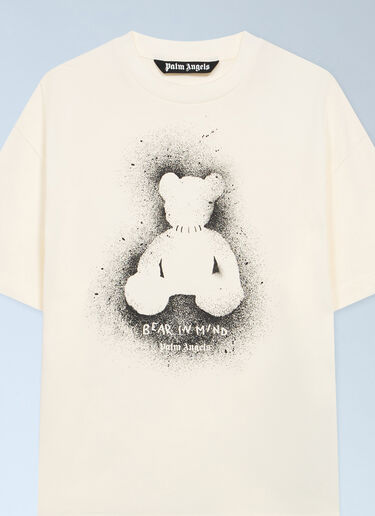 Spray Bear Reg T-Shirt Palm Angels Spray Bear Reg T-Shirt White pma0162004