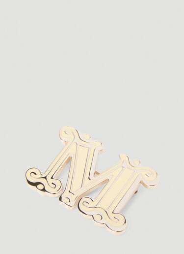 Monogram Brooch Max Mara Monogram Brooch Gold max0252070
