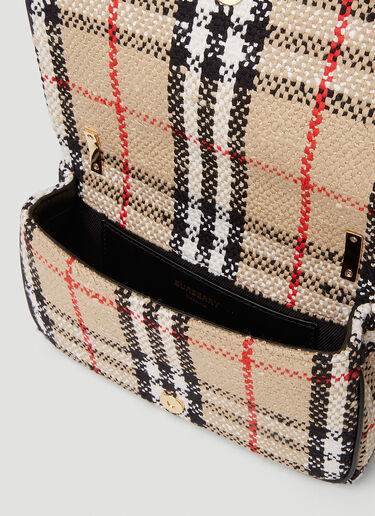 Burberry Lola Vintage Check Bouclé 小号单肩包 米色 bur0251046