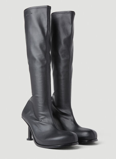 Balenciaga Mallorca Heeled Boots Black bal0251062