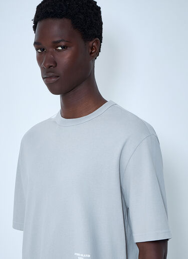 Stone Island Cotton Jersey T-Shirt Grey sto0164053