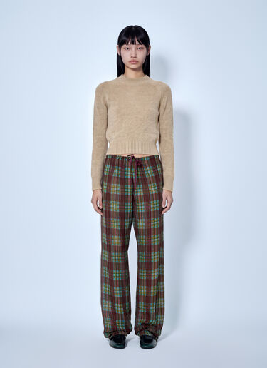 LN-CC® - Dries Van Noten: Pachas Pants - Burgundy Dries Van Noten Pachas Pants Burgundy dvn0266001