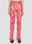 LOUISE LYNGH BJERREGAARD Pony Print Office Pants Pink llb0250006