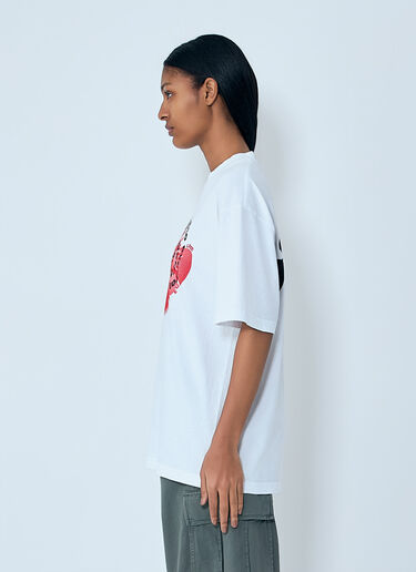 b.Eautiful x LTTT Puffy Fish T-Shirt White bea0363002