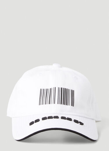 VTMNTS Barcode Cap White vtm0348023