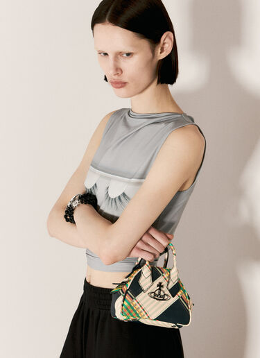 Vivienne Westwood Saffiano 迷你 Yasmine 手提包 彩色 vvw0256009