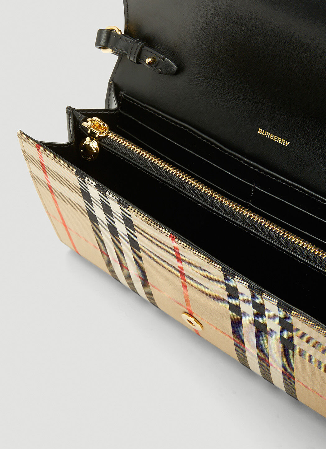 Burberry hannah vintage deals check crossbody bag