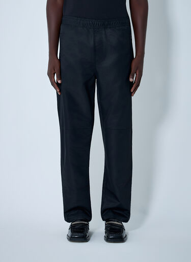 Satin Track Pants Wales Bonner Satin Track Pants Black wbn0162005