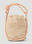Mowalola Small Knot Bucket Handbag Black mow0352003