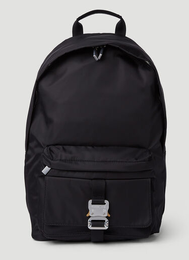 1017 ALYX 9SM Rollercoaster Buckle Backpack Black aly0151006