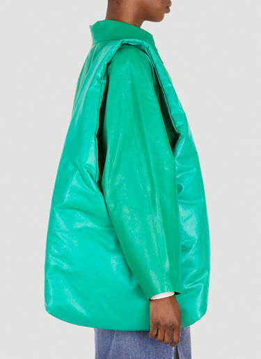 KASSL Editions Anchor Oil Medium Shoulder Bag Green kas0249010