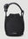 Mowalola Small Knot Bucket Handbag Black mow0352003