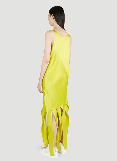 Stella McCartney Shredded Hem Maxi Dress Yellow stm0251001