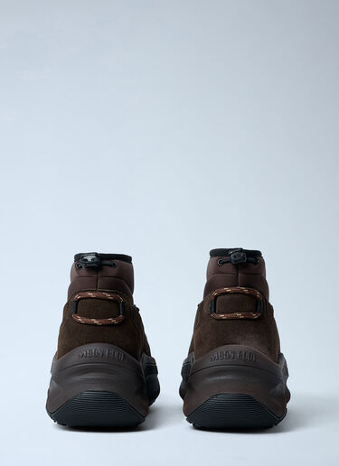 MB Moon247 Xlace Mid Boots Moon Boot MB Moon247 Xlace Mid Boots Dark Brown mnb0162002