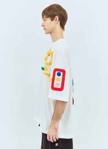 Walter Van Beirendonck Android T-Shirt White wlt0158007