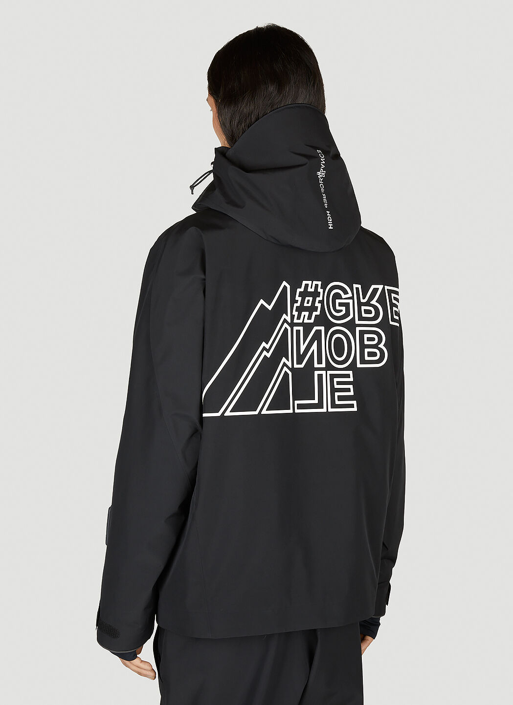 Moncler grenoble black jacket discount