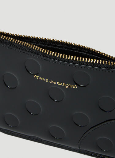 Comme des Garçons Wallet ドットポーチウォレット ブラック cdw0347009