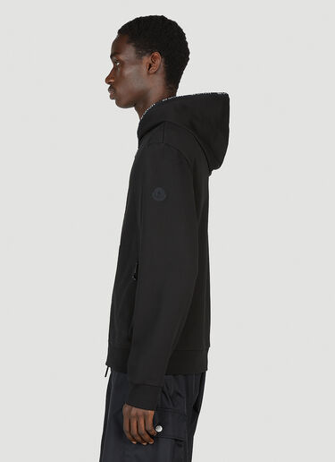 Moncler Logo Hooded Sweatshirt Black mon0152053