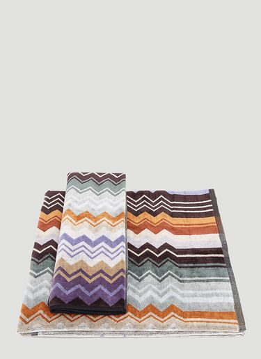 Missoni Home Giacomo Towel Set Green wps0642148