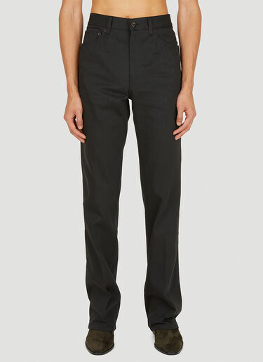 Denim Pants Saint Laurent Denim Pants Black sla0149004