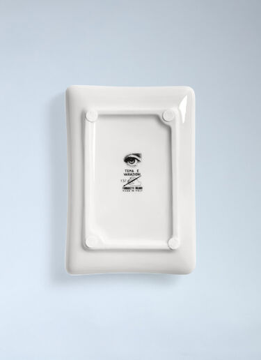Fornasetti Tema e Variazioni N.137 Rectangle Ashtray Black wps0691877