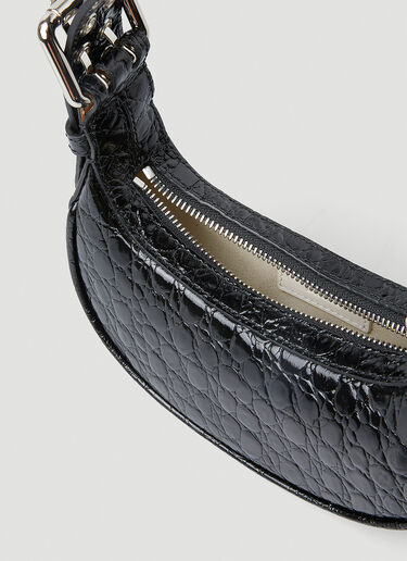 Soho Circular Mini Shoulder Bag BY FAR Soho Circular Mini Shoulder Bag Black byf0248006