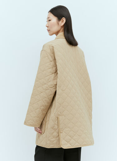 TOTEME Quilted Barn Jacket Beige tot0255024