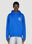 Boiler Room Waved Logo Hooded Sweatshirt Blue bor0153009