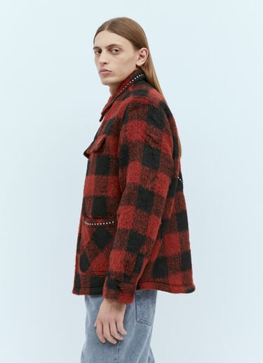 체크 카 재킷 Patta 체크 카 재킷 레드 pat0154005