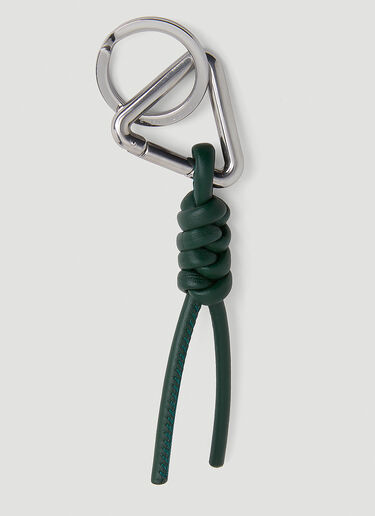 Bottega Veneta Triangle Keyring Green bov0151114