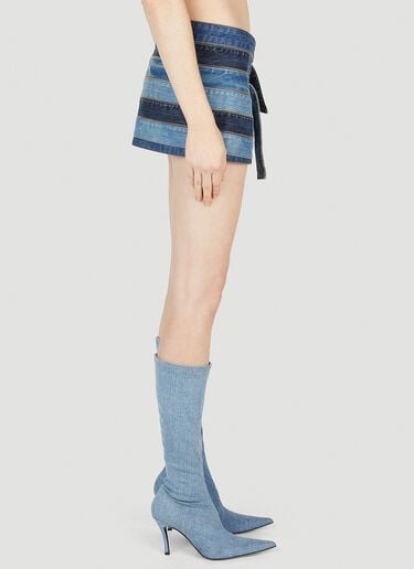Guess USA Panelled Denim Mini Skirt Blue gue0252013