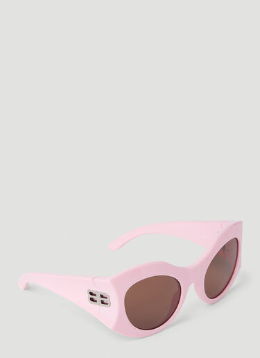 Balenciaga Hourglass 0256S Sunglasses Pink bal0251143