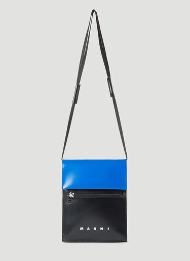 Marni Tribeca Crossbody Pouch Bag Blue mni0147031