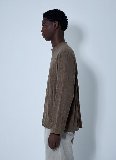 Our Legacy Big Long Sleeve T-Shirt Khaki our0161016