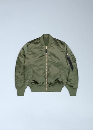 Alpha Industries MA-1 Base Flight Bomber Jacket Green alp0162003