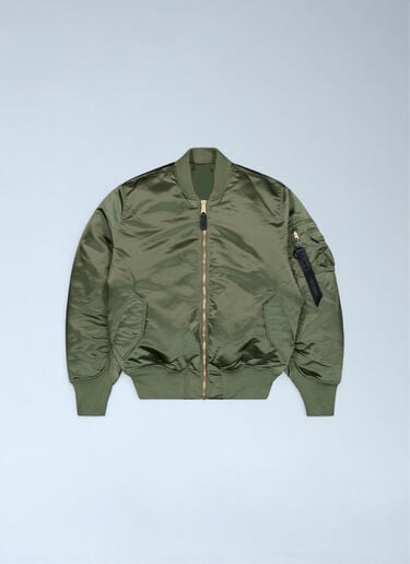 MA-1 Base Flight Bomber Jacket Alpha Industries MA-1 Base Flight Bomber Jacket Green alp0162003