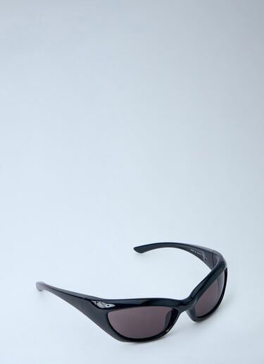 Balenciaga 赛车猫太阳镜 黑色 bal0163034