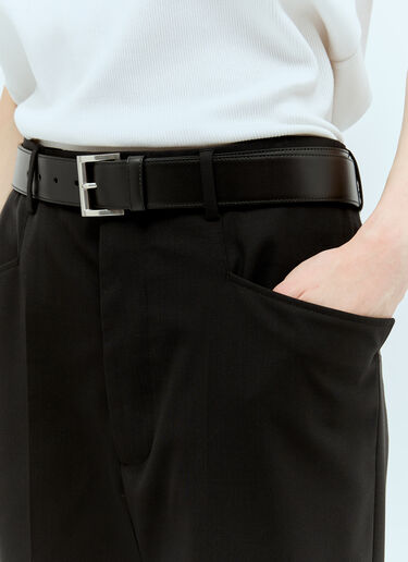 Prada 皮革腰带  黑色 pra0256058