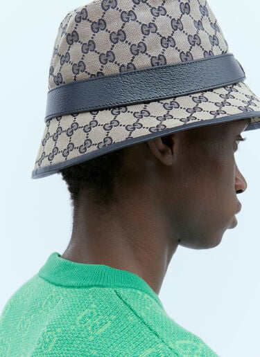 Gucci GG Canvas Bucket Hat Beige guc0154053