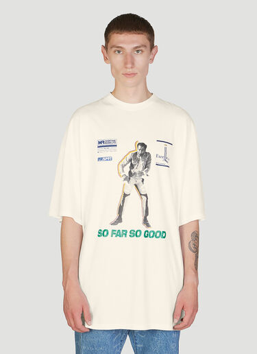 마틴로즈(Martine Rose) | 마틴로즈 So Far So Good T-Shirt White  