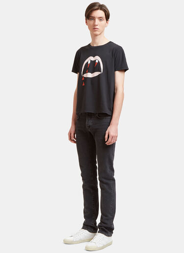 saint laurent blood luster tee
