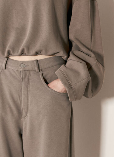 MM6 Maison Margiela Ubrushed Jersey Pants Grey mmm0255010