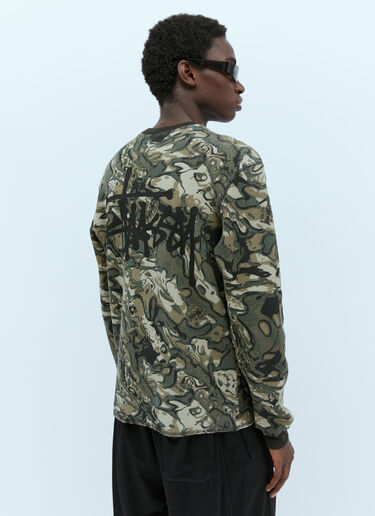 Stüssy Basic Stock Thermal Sweater Khaki sts0151008