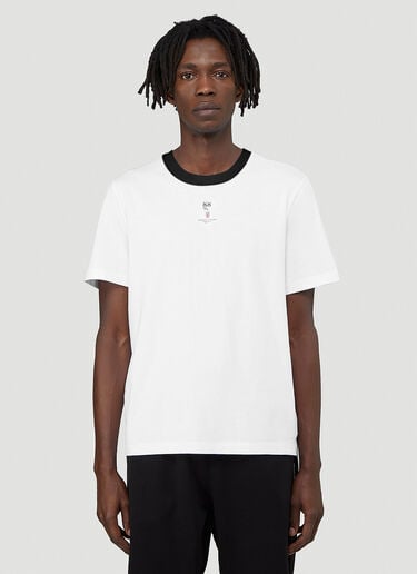 Maison Margiela 3 Pack Contrast Crewneck T-Shirt White mla0143014
